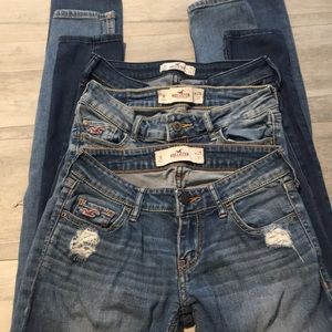 Hollister Skinny Jean 3pc Bundle Sz 1R🌟Sale🌟